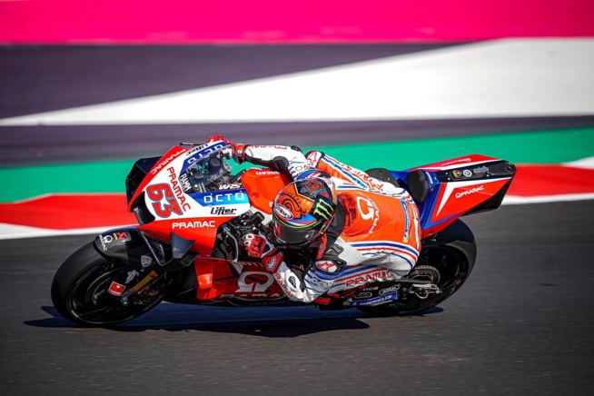 Pour son retour Bagnaia s'est distingué sur la piste Pour son retour Bagnaia s'est distingué sur la piste