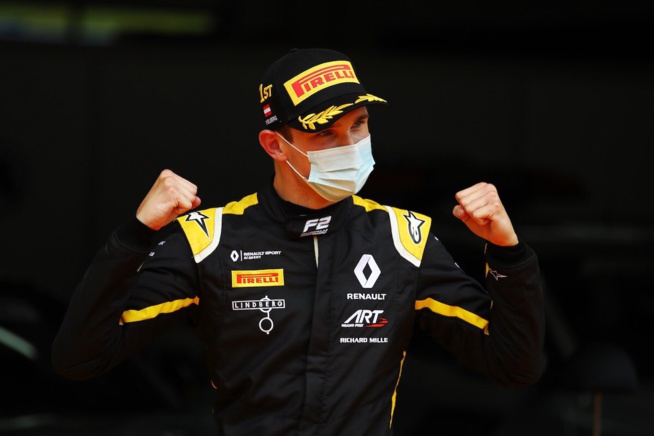 Lundgaard vainqueur  – © FIA F2 Lundgaard vainqueur  – © FIA F2