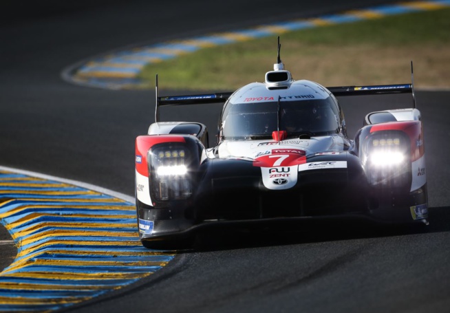 Toyota partira bien en pole position (Photo Toyota Gazoo racing)