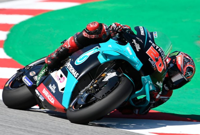 Quartararo reprend la tête du championnat après une belle victoire à Barcelone Quartararo reprend la tête du championnat après une belle victoire à Barcelone