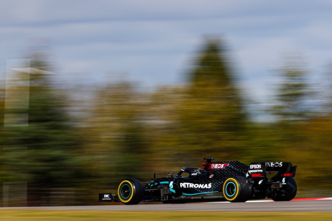 Hamilton vainqueur dans le massif de l'Eifel © AMG Mercedes F1 Hamilton vainqueur dans le massif de l'Eifel © AMG Mercedes F1