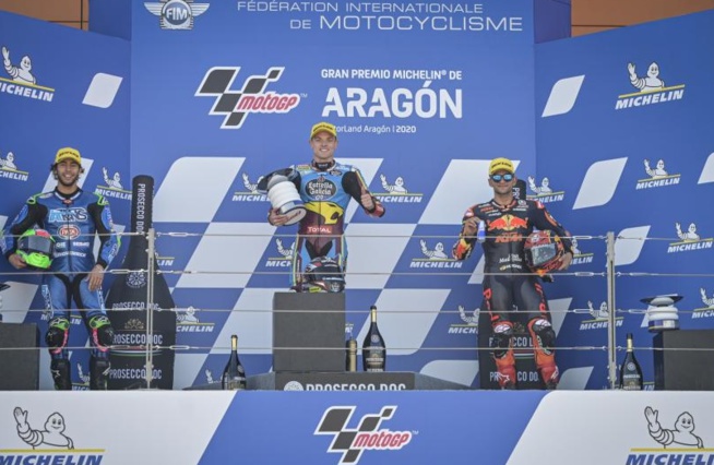 Le podium – © MotoGP.com Le podium – © MotoGP.com