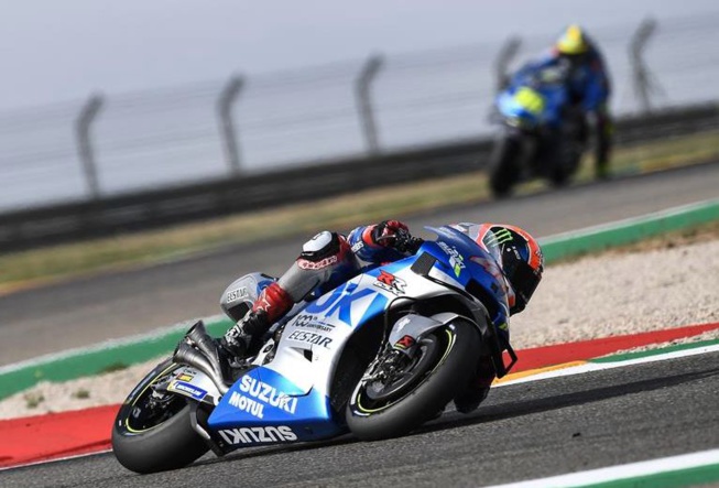 Pas de victoire mais 2 pilotes sur le podium pour Suzuki. Pas de victoire mais 2 pilotes sur le podium pour Suzuki.