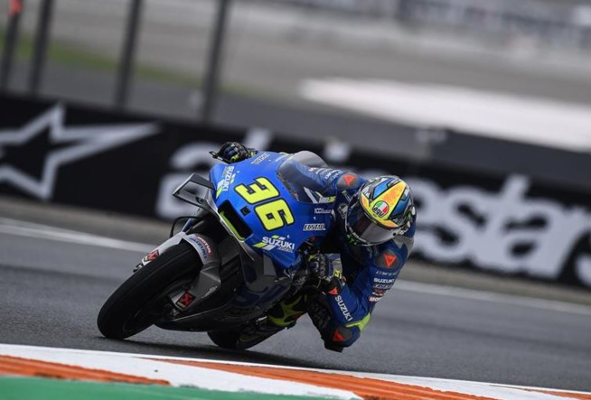 Joan Mir a peut être fait le break à Valencia (Photo Suzuki) Joan Mir a peut être fait le break à Valencia (Photo Suzuki)