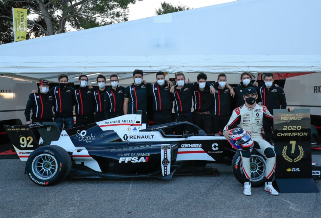 Martins champion en Formule Renault (Photo De Mattia / DPPI) Martins champion en Formule Renault (Photo De Mattia / DPPI)