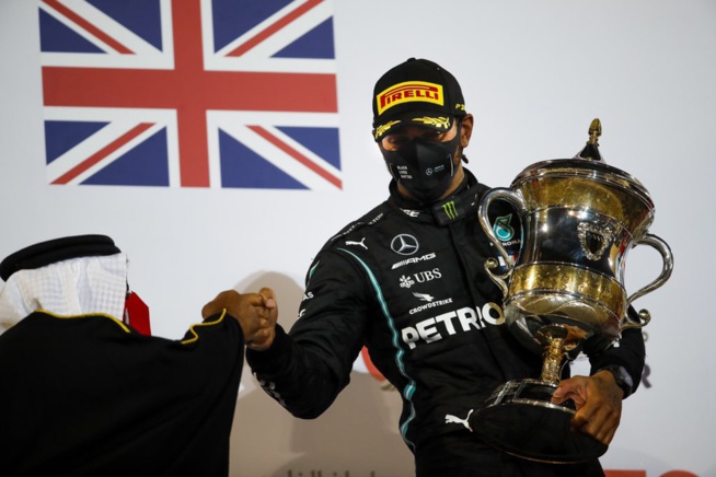 F1 : Hamilton, positif à la Covid-19, forfait pour Sakhir