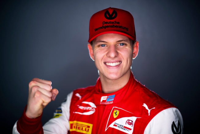 Mick franchit le pas de la F1 – © Prema Mick franchit le pas de la F1 – © Prema