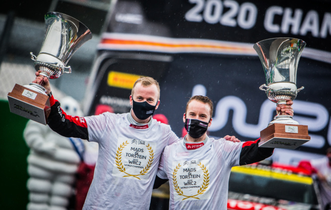 Mads Ostberg et Torstein Eriksen (Photo Citroën Racing) Mads Ostberg et Torstein Eriksen (Photo Citroën Racing)