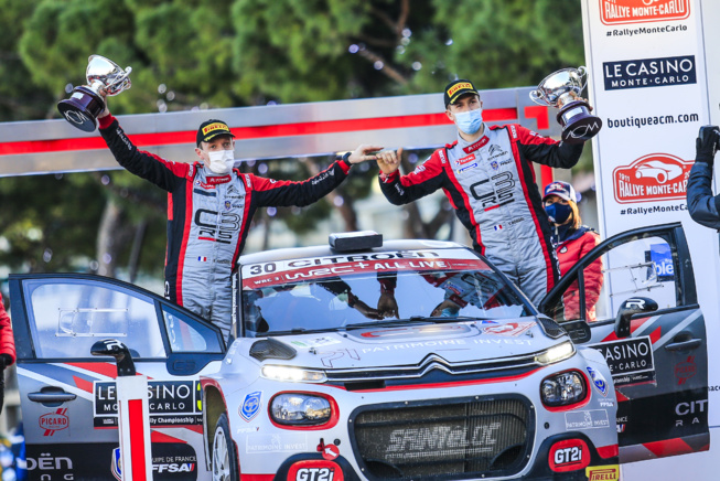 Rossel et Fulcrand s'imposent en WRC3 avec Citroën ( Photo Citroen Racing) Rossel et Fulcrand s'imposent en WRC3 avec Citroën ( Photo Citroen Racing)