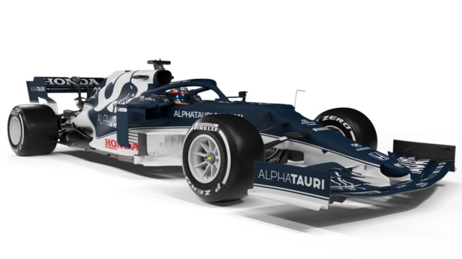 La nouvelle AT02 – © Alpha Tauri La nouvelle AT02 – © Alpha Tauri