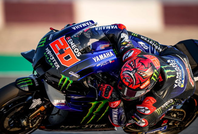 Fabio Quartararo dans l'équipe d'usine Fabio Quartararo dans l'équipe d'usine