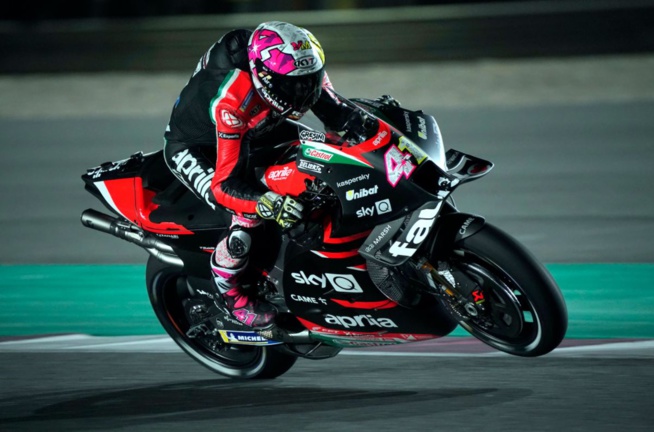 Aprilia a montré de belles performances Aprilia a montré de belles performances