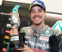 Morbidelli sur le podium Morbidelli sur le podium