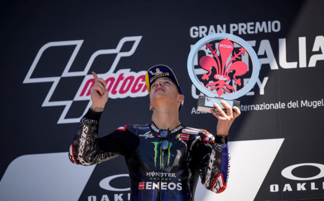 Une victoire en hommage à Jason Dupasquier pour Quartararo Une victoire en hommage à Jason Dupasquier pour Quartararo