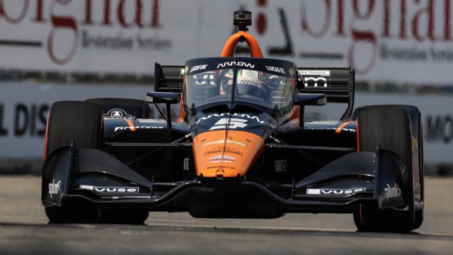 O'Ward intraitable en fin de course © Arrow McLaren