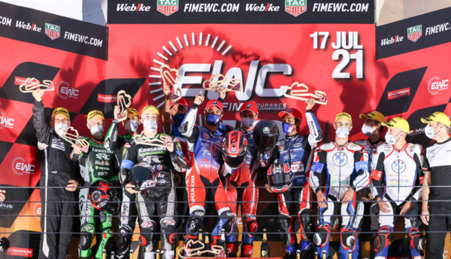 Le podium d'Estoril Le podium d'Estoril