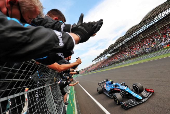 Premier succès pour Ocon et Alpine en F1 Premier succès pour Ocon et Alpine en F1