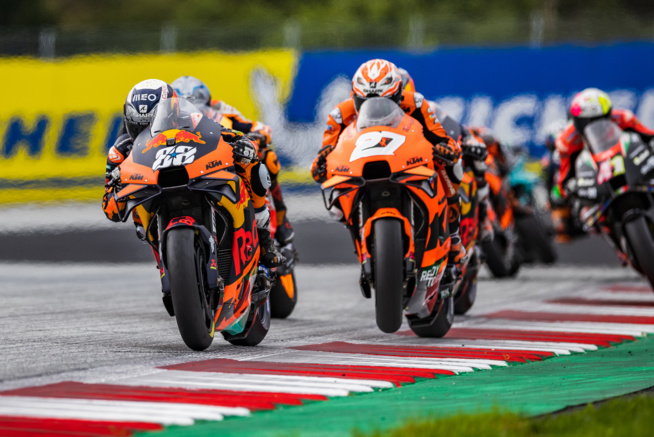 Pas de victoire pour KTM mais de l'actu sur la piste et en dehors. Pas de victoire pour KTM mais de l'actu sur la piste et en dehors.