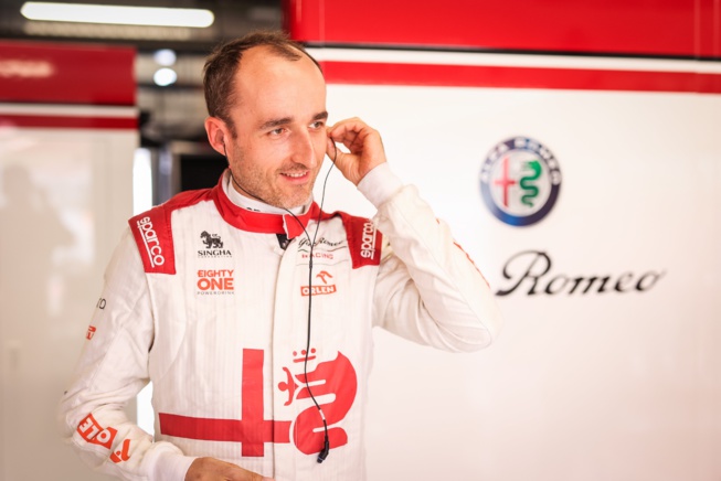 Robert Kubica aura peu de temps pour découvrir Zandvoort © Alfa-Roméo