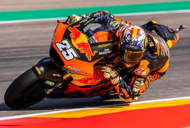 Raul Fernandez a bien réagit en Aragon ( Rob Gray Polarity Photo)