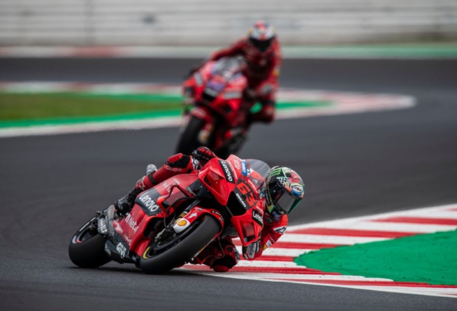 Bagnaia poursuit sa la route du succès (Photo Ducati) Bagnaia poursuit sa la route du succès (Photo Ducati)