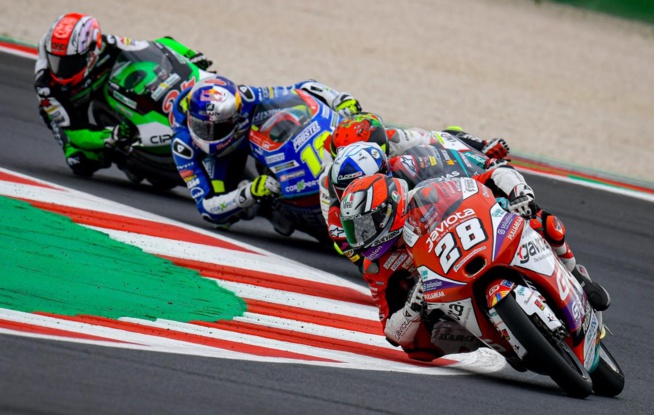 Guevara abandonne puis gagne la course © www.motogp.com Guevara abandonne puis gagne la course © www.motogp.com