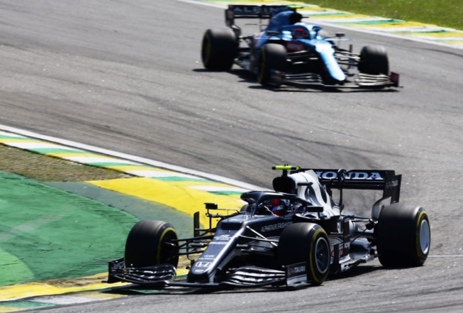 Gasly neutralise les Alpine (Photo Getty Images / RedBull Content pool)