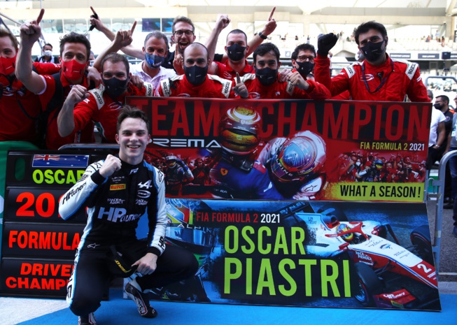 Une saison incroyable pour Oscar Piastri © Prema Une saison incroyable pour Oscar Piastri © Prema