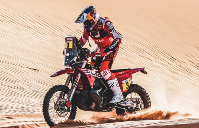 Première victoire pour une moto GasGas au Dakar Première victoire pour une moto GasGas au Dakar