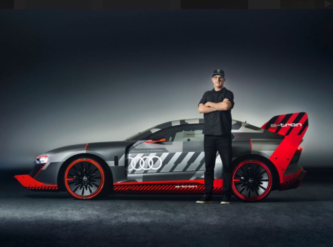 Le nouveau jouet de Ken Block (Photo Audi AG) Le nouveau jouet de Ken Block (Photo Audi AG)