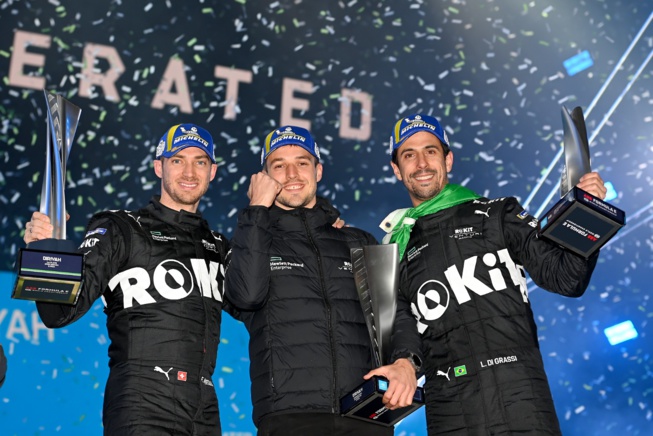 Beau podium pour Rokit Venturi © Venturi Beau podium pour Rokit Venturi © Venturi