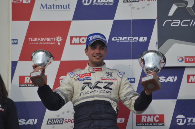 Déja sur le podium en Peugeot RCZ Déja sur le podium en Peugeot RCZ