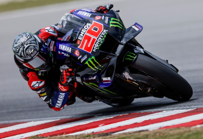 Fabio Quartararo de retour en piste (Photo Yamaha) Fabio Quartararo de retour en piste (Photo Yamaha)