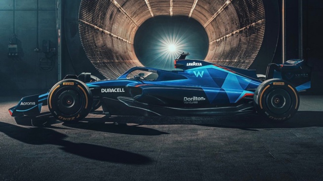 La nouvelle livrée © Williams F1 La nouvelle livrée © Williams F1