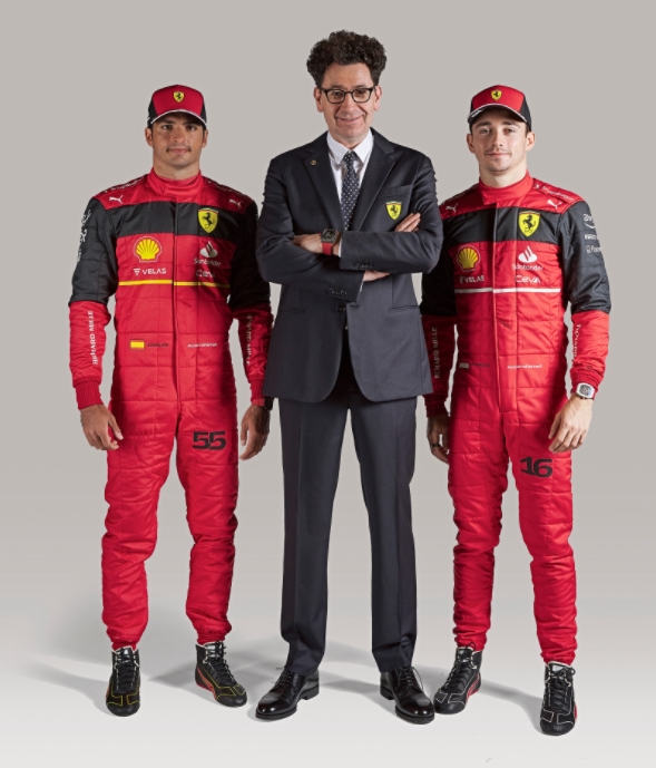 Un des meilleurs duo de pilotes © Ferrari s.P.A