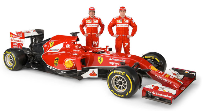La F14T et ses pilotes : © Ferrari S.p.A La F14T et ses pilotes : © Ferrari S.p.A