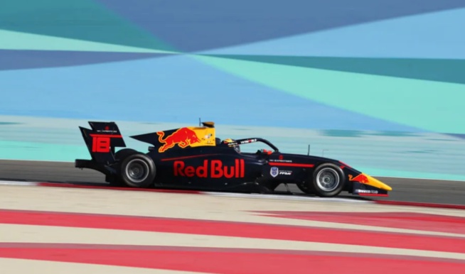 Hadjar vainqueur de la course 1 © FIA F3 Hadjar vainqueur de la course 1 © FIA F3