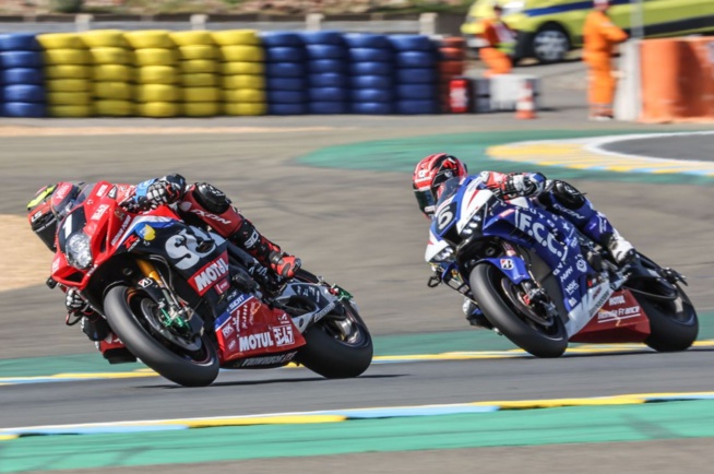 La Suzuki succède à la Honda en tête de la course © FIM Endurance La Suzuki succède à la Honda en tête de la course © FIM Endurance