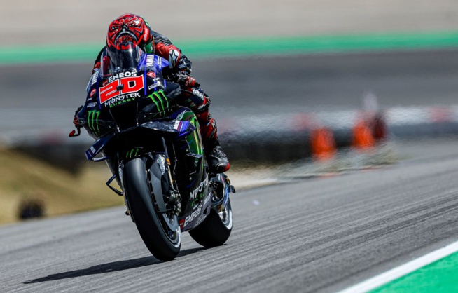 Quartararo s'est imposé facilement en course Quartararo s'est imposé facilement en course