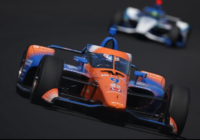 Scott Dixon semblait être le favoris Scott Dixon semblait être le favoris