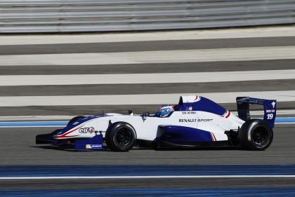 Nyck de Vries en action Nyck de Vries en action