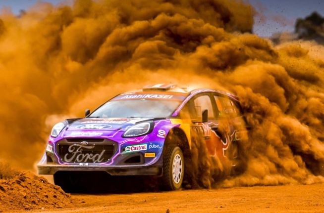 La Ford Puma de Loeb a rapidement mordu la poussière La Ford Puma de Loeb a rapidement mordu la poussière