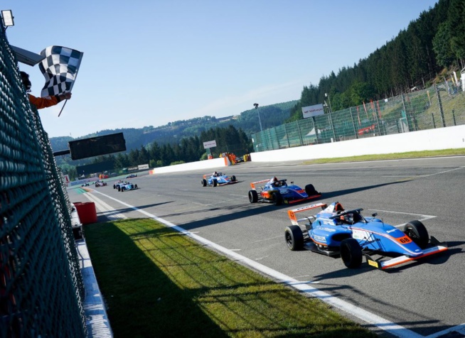 La F4 FFSA sur le circuit F1 de Spa-Francorchamps