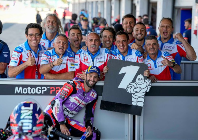 Zarco a encore le sourire avec sa pole position Zarco a encore le sourire avec sa pole position