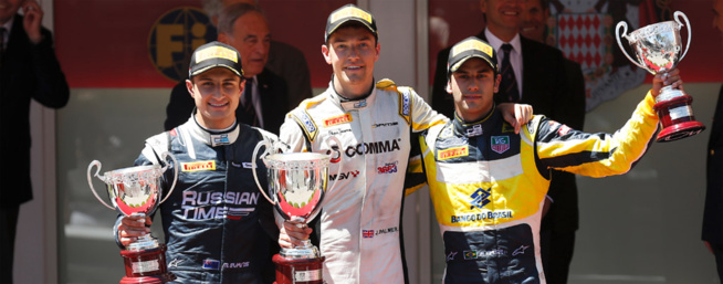 Le podium © Sam Bloxham/GP2 Series Media Service