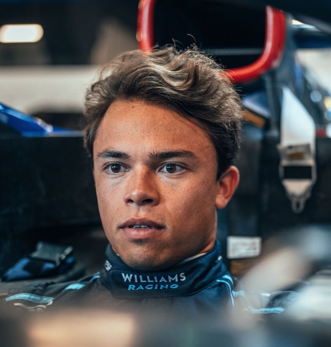 De Vries a eu l’occasion de tester la Williams © Williams F1 De Vries a eu l’occasion de tester la Williams © Williams F1