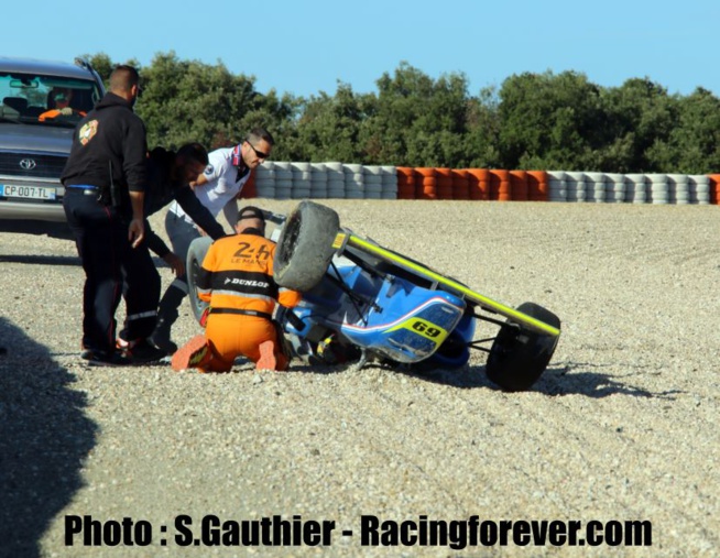 Le colombien Jéronimo Berrio en fâcheuse posture Le colombien Jéronimo Berrio en fâcheuse posture