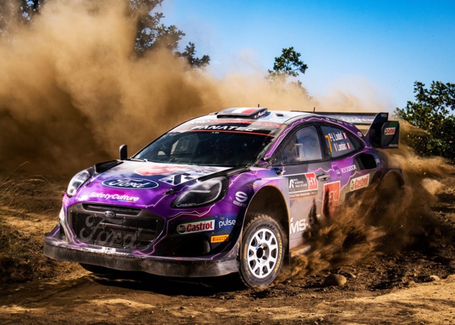 Loubet et Landais rentrent dans l'histoire du WRC (Photo Jeanus Ree Red Bull contente pool) Loubet et Landais rentrent dans l'histoire du WRC (Photo Jeanus Ree Red Bull contente pool)
