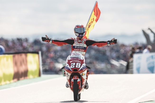 Izan Guevara triomphe à Aragon (Photo Gasgas) Izan Guevara triomphe à Aragon (Photo Gasgas)