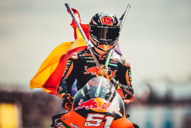 Pedro Acosta vainqueur ( Rob Gray Polarity Photo) Pedro Acosta vainqueur ( Rob Gray Polarity Photo)